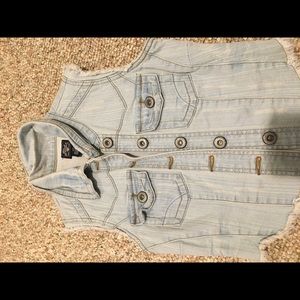 Denim vest